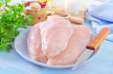 Image showing chicken fillet