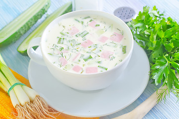 Image showing cold soup