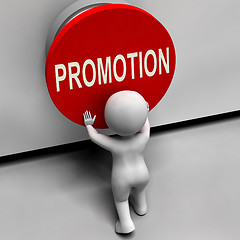 Image showing Promotion Button Shows New And Higher Role