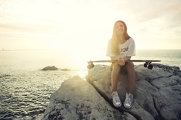 Image showing Skater Girl