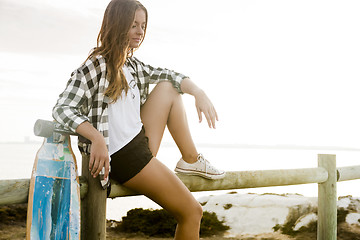 Image showing Skater Girl