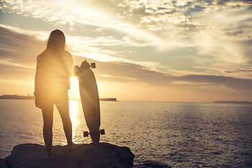 Image showing Skater Girl