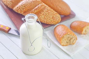 Image showing milk in bottle