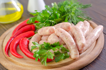 Image showing sausages