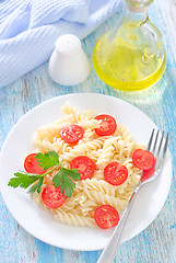 Image showing pasta with tomato