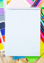 Image showing color sheets