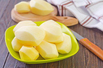 Image showing raw potato