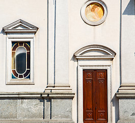 Image showing monument old architecture in italy europe milan religion       a