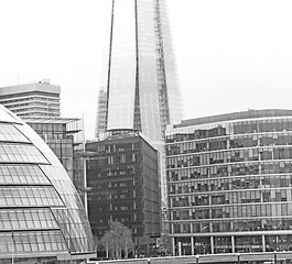 Image showing new     building in london skyscraper      financial district an