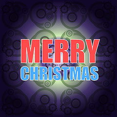 Image showing Classic Holiday Vector Lettering Series. Merry Christmas and Happy New Year greetings card