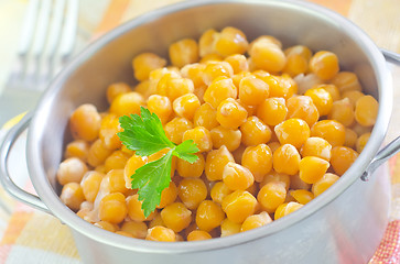 Image showing chick peas