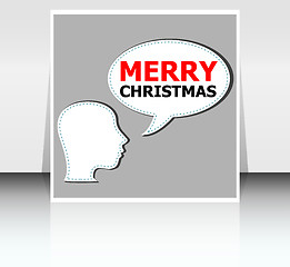 Image showing Classic Holiday Vector Lettering Series. Merry Christmas and Happy New Year greetings card