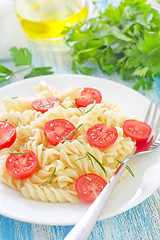 Image showing pasta with tomato