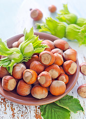 Image showing hazelnuts