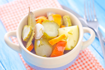 Image showing marinated vegetables