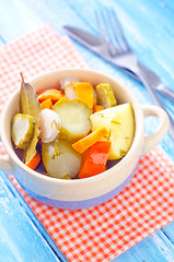 Image showing marinated vegetables