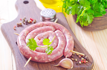 Image showing sausages