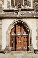 Image showing Entrance to the Church