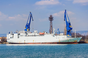 Image showing Livestock Carrier Ship