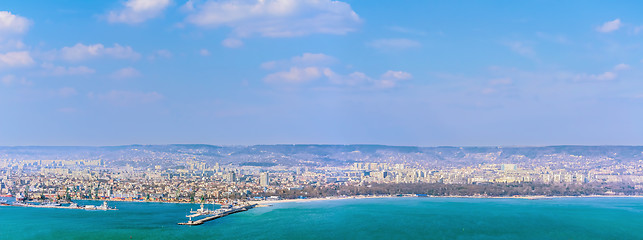 Image showing Panorama of Varna