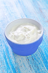 Image showing sour cream