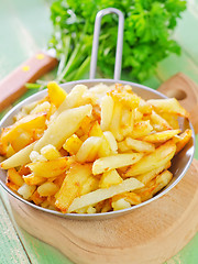 Image showing fried potato