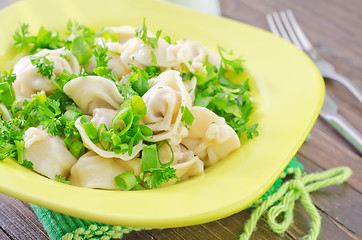 Image showing pelmeni