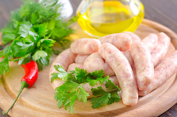 Image showing sausages