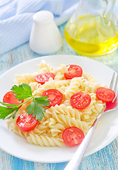 Image showing pasta with tomato