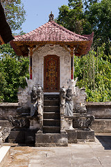 Image showing Hindu temple at Pura Sahab, Nusa Penida, Bali, Indonesia