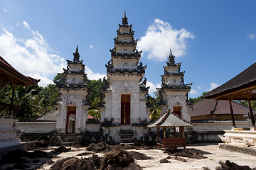 Image showing Hindu temple at Pura Sahab, Nusa Penida, Bali, Indonesia