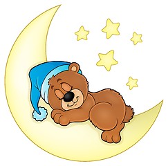 Image showing Sleeping bear theme image 4