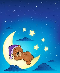 Image showing Sleeping bear theme image 7