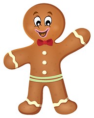 Image showing Gingerbread man theme image 1