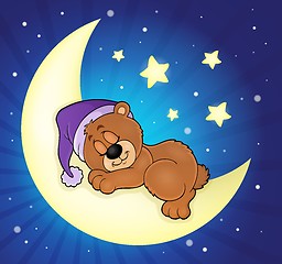 Image showing Sleeping bear theme image 5