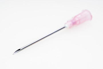 Image showing Medical needle syringe