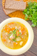 Image showing fresh soup