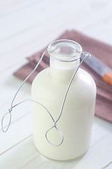 Image showing milk in bottle