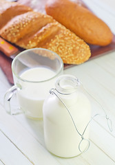 Image showing milk in bottle