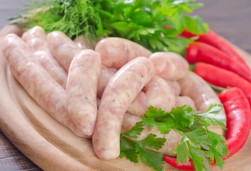 Image showing sausages