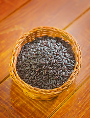 Image showing black rice