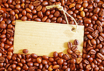 Image showing coffee and blank