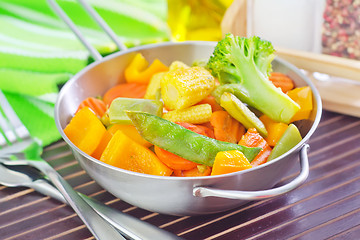 Image showing fried vegetables