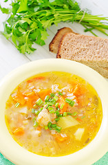 Image showing fresh soup