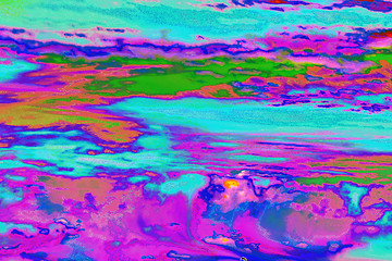 Image showing Sky with strange colors