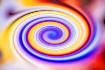 Image showing colorful spiral