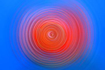 Image showing spinning, colorful circle