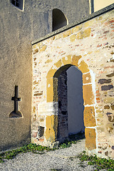 Image showing old, medieval gate