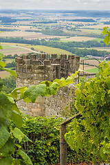 Image showing panoramic view of the castle of Waldenburg, Germany