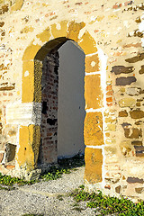 Image showing old, medieval gate